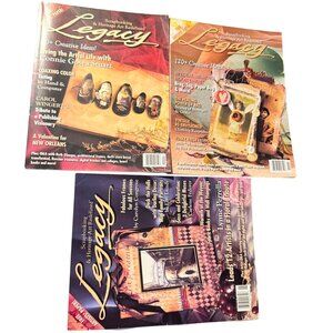 Somerset Legacy Magazine Dec - May 2006 Lot Of 3 Scrapbooking  Issues